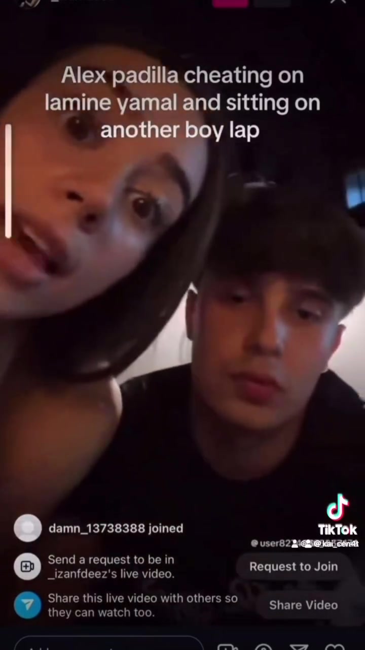 给男友戴绿帽？亚马尔女友反驳：我没有背叛他，我没坐别人腿上